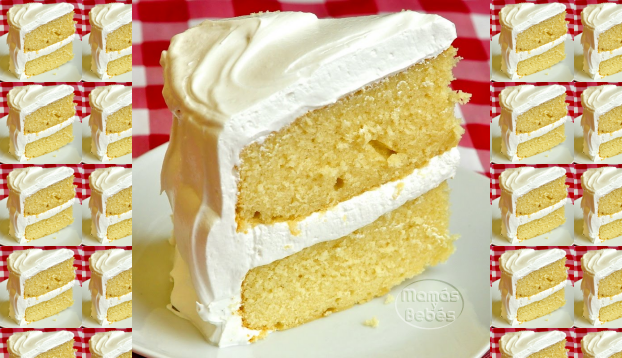 receta pastel vainilla sencillo