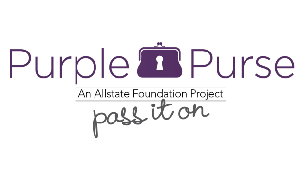 PurplePurse ÚNETE A LA CAMPAÑA CONTRA LA VIOLENCIA DOMÉSTICA LatinaBloggers ad